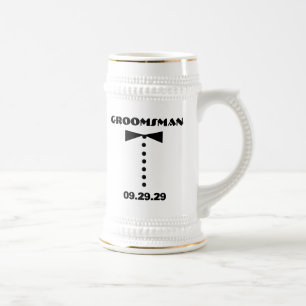 Groomsman Stein - Bierpul