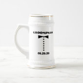 Groomsman Stein - Bierpul (Links)