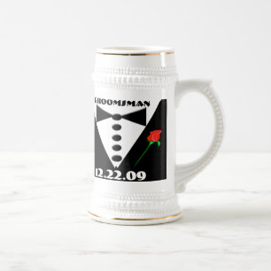 Groomsman Stein - Bierpul