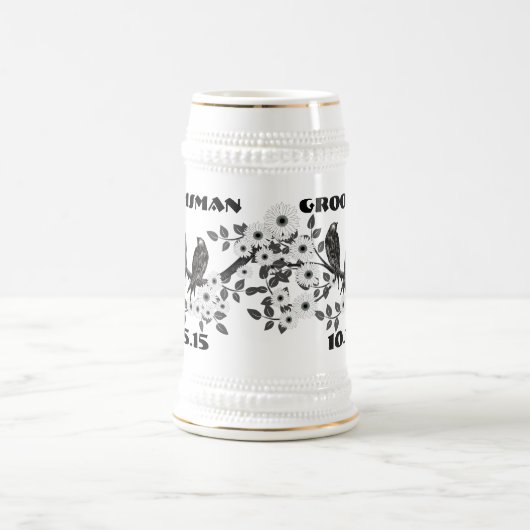 Groomsman Stein -  Vogels Bierpul (Center)