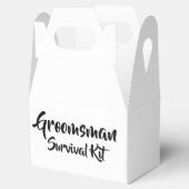 "Groomsman" Survival Kit Box Bedankdoosjes (Geopend)