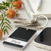 Groomsman Thank You Keychain (Voorkant Rechts)