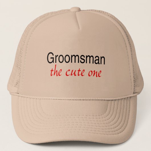 Groomsman Trucker Pet (Voorkant)