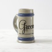 Groomsman Wedding Gift Bierpul (Voorkant links)