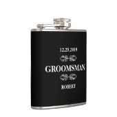 Groomsman Wedding Heupfles (Rechts)