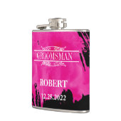 Groomsman Wedding Hip Flask Heupfles (Links)