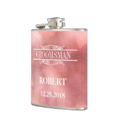 Groomsman Wedding Hip Flask Heupfles (Links)