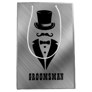 Groomsman Wedding Medium Cadeauzakje
