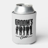 Groomsmen Bachelor Party Blikjeskoeler (Blikje Voorkant)