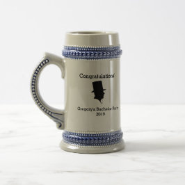 Groomsmen Celebratory Beer Stein Bierpul