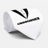 GROOMSMEN DESIGN STROPDAS (Opgerold)