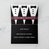 GROOMSMEN Merci avec trois Tuxedos G431 (Intérieur)