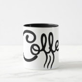 Groomsmen Morning Coffee Mug - Bold Script Wedding (Centre)