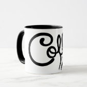 Groomsmen Morning Coffee Mug - Bold Script Wedding (Devant gauche)