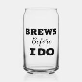 Groomsmen Proposition de verre, Brew avant que je (Recto)