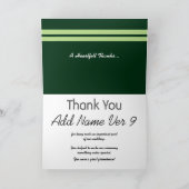 GROOMSMEN Rayure Gras Mariage MERCI V09 (Intérieur)