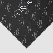 Groomsmen Swagbag Tissuepapier (Detail)