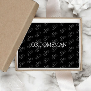 Groomsmen Swagbag Tissuepapier