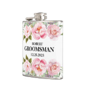 Groomsmen Wedding Flask Heupfles (Links)
