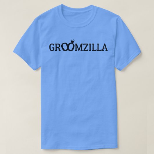 Groomzilla  t-shirt (Design voorkant)