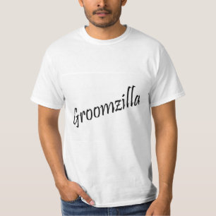 Groomzilla (zwart) t-shirt