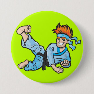 Groot, 7,6 cm (3 inch) rond badge met karaat kind ronde button 7,6 cm