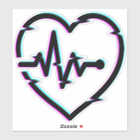 Groot 8 x 8 inch vinylsticker met aangepaste snede sticker (Vel)