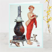 GROOT Achterwerk MEISJE ELKE KEER KAARTEN MET GROE (Gele Bloem)