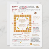 Groot afdrukken - Het kaartspel - Verschillen Kaart (Achterkant)