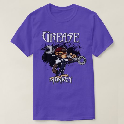 Groot apenontwerp t-shirt (Design voorkant)