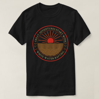 Groot Avontuur Begin met Raften T-shirt
