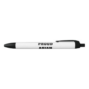 Groot Aziatisch meisje, zwarte witte zwarte inkt P Pen