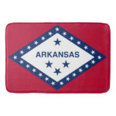 Groot badmat met vlag van Arkansas, Verenigde Stat (Voorkant)
