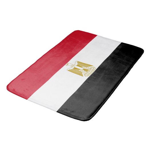 Groot badmat met vlag van Egypte (Gekanteld)