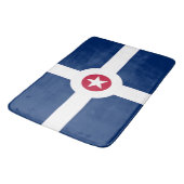 Groot badmat met vlag van Indianapolis (Gekanteld)