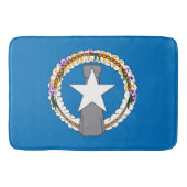 Groot badmat met vlag van Mariana Islands, VS (Voorkant)