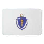 Groot badmat met vlag van Massachusetts, Verenigde (Voorkant)