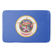 Groot badmat met vlag van Minnesota, VS (Voorkant)