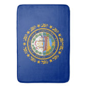 Groot badmat met vlag van New Hampshire, VS (Voorkant Verticaal)