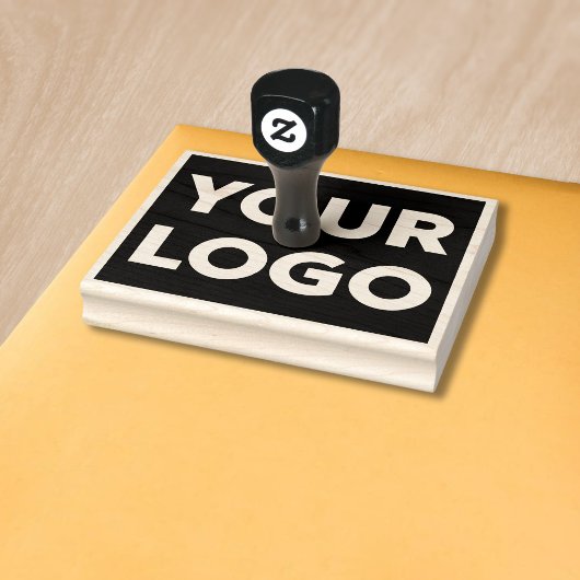 Groot Bedrijfslogo Op Maat Rubberstempel
