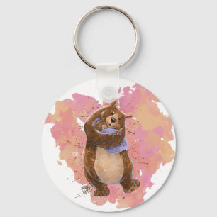 Groot Beer Sleutelhanger