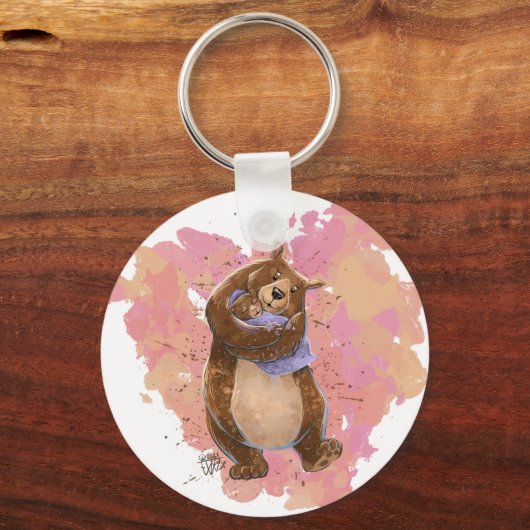 Groot Beer Sleutelhanger (Voorkant)