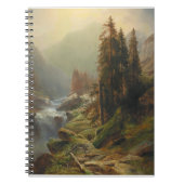Groot berglandschap - Albert Zimmermann Notitieboek (Voorkant)