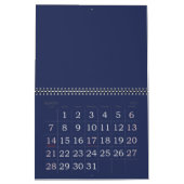 Groot blanco kleurenschema met Feestdagen Kalender (Mar 2027)