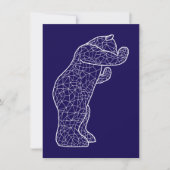 groot blauw beer kaart (Voorkant)