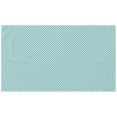 Groot Blauwgroen/wit Gingham Controleert Patroon G Tafelkleed (Voorkant (Horizontaal))