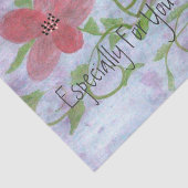 Groot bloemenpapier tissuepapier (Detail)