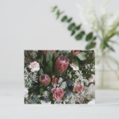 Groot boeket briefkaart (Staand voorkant)