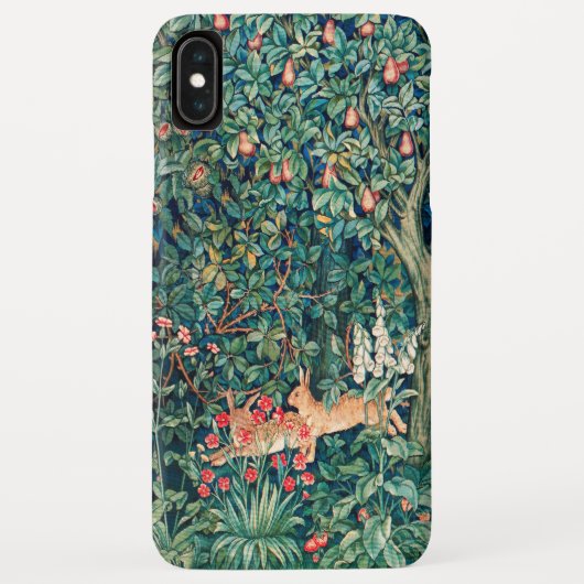 GROOT, BOSDIEREN, hazen, groene bloemen Case-Mate iPhone Case (Achterkant)