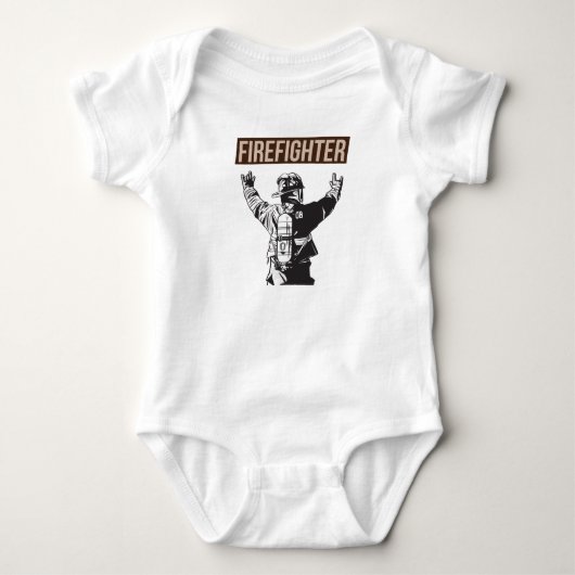 Groot brandweerplein romper (Voorkant)